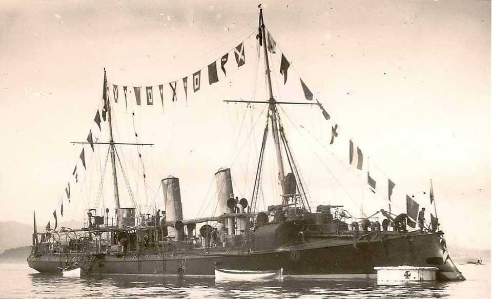 Итальянский минный крейсер «Goito» (1891 г.)